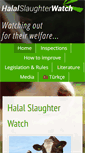 Mobile Screenshot of halal-slaughter-watch.org